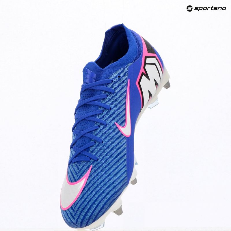 Încălțăminte de fotbal pentru bărbați Nike Mercurial Vapor 16 Elite SG racer blue/white 15