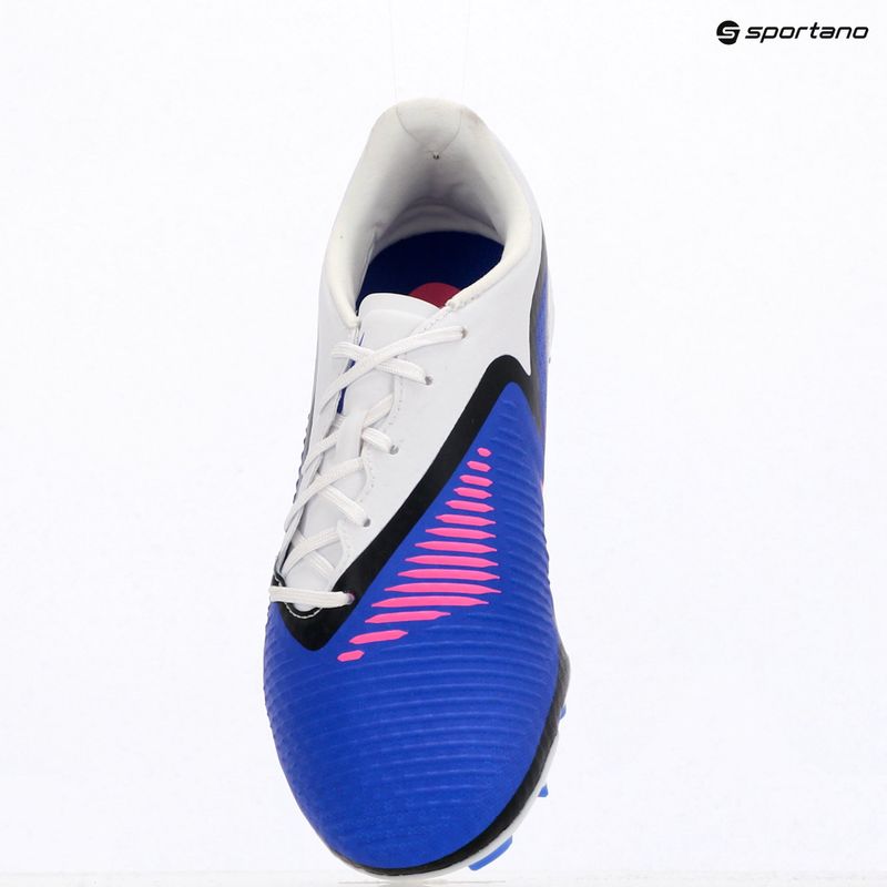 Încălțăminte de fotbal pentru bărbați Nike Phantom 6 Low Academy FG/MG racer blue/white/pink blast 12