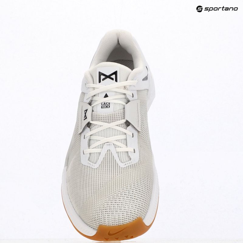 Încălțăminte de ridicare greutăți pentru bărbați Nike Metcon 10 white/platinum tint/black 12