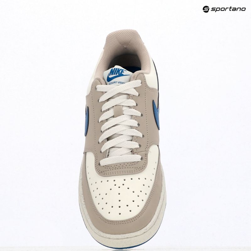 Încălțăminte pentru bărbați Nike Court Vision Low Sail/Cream II/Brilliant Blue 12
