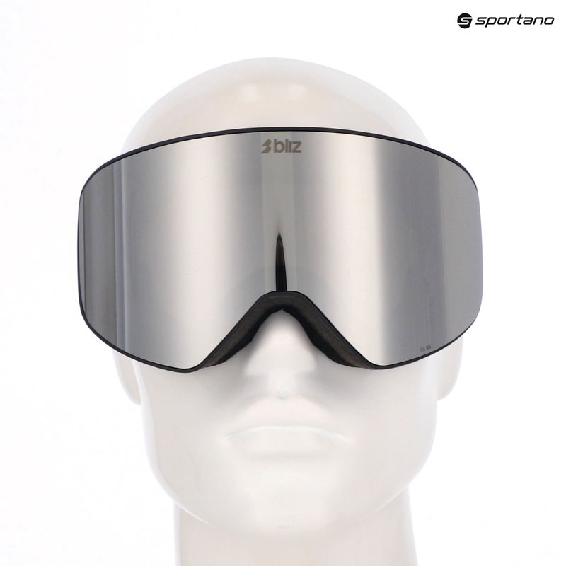Ochelari de schi Bliz Flow matte black/smoke/silver mirror 11