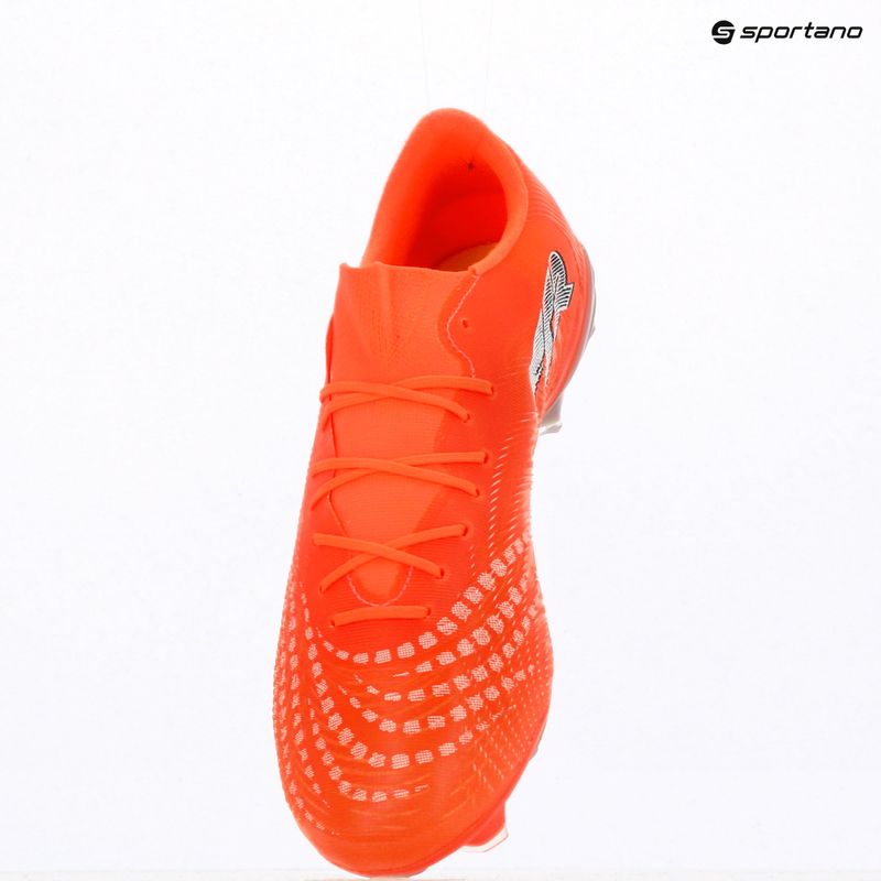 Încălțăminte de fotbal PUMA Future 9 Match Fusion FG/AG glowing red/puma white/puma black/puma silver 9