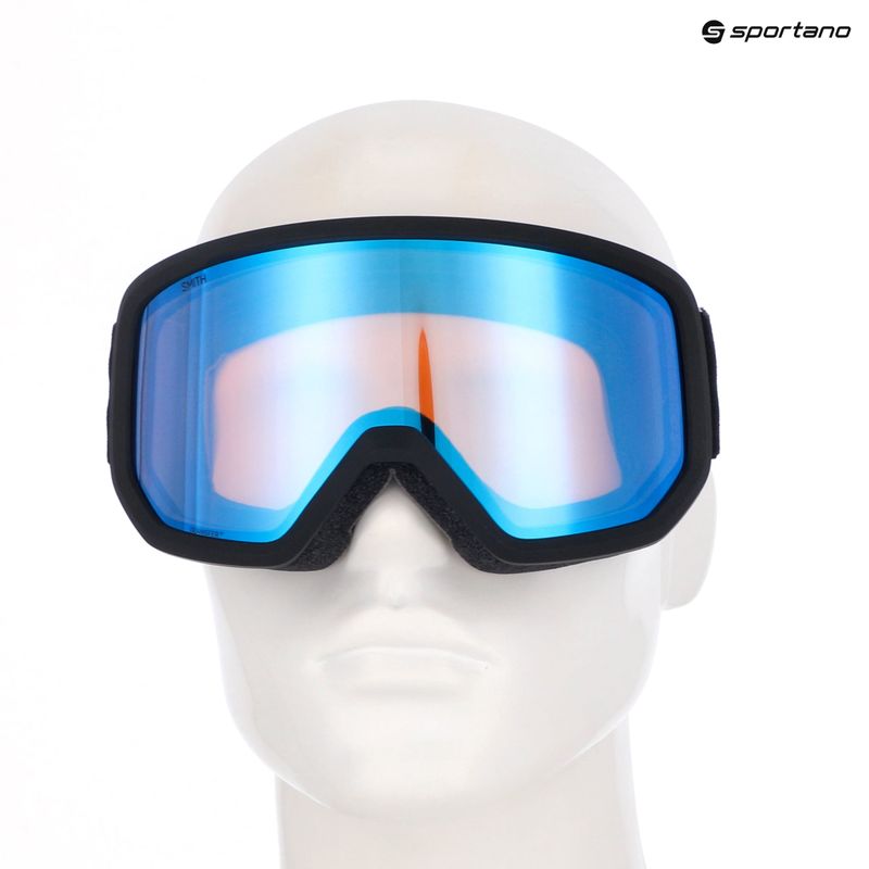 Ochleari de schi Smith Transfer black/blue sensor mirror 7