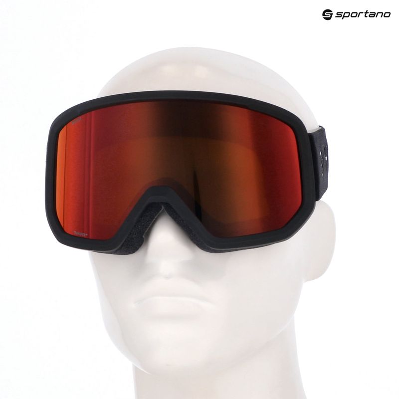 Ochleari de schi Smith Transfer black/red sol-x mirror 7