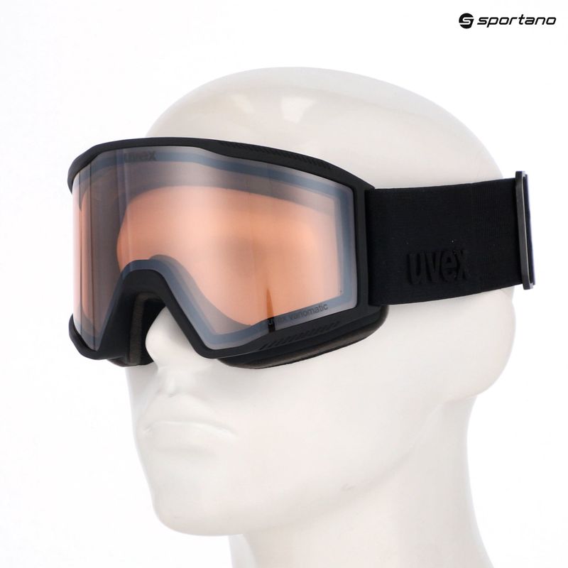 Ochelari de schi Uvex Blast V matte black/vario silver mirror 10