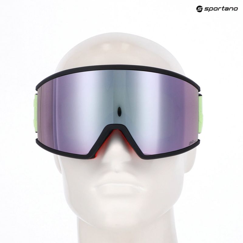 Ochelari de schi SCOTT Ambit Compact glow green/amp lavender chrome 9