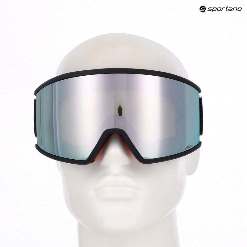 Ochelari de schi SCOTT Ambit Compact black/neon yellow/amp white chrome 9