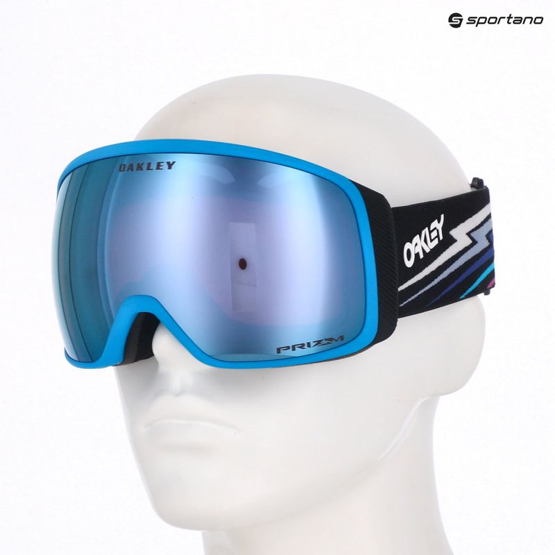 Ochelari de schi Oakley Flight Tracker L black bolt/prizm snow sapphire iridium 5