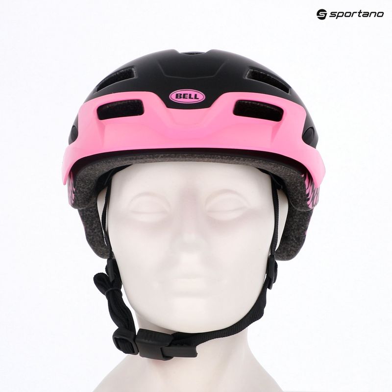Cască de ciclism pentru copii Bell Sidetrack Jr matte pink 6