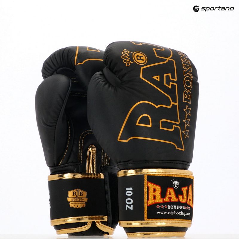Mănuși de box RAJA BOXING Origin Standard Genuine Leather black 3