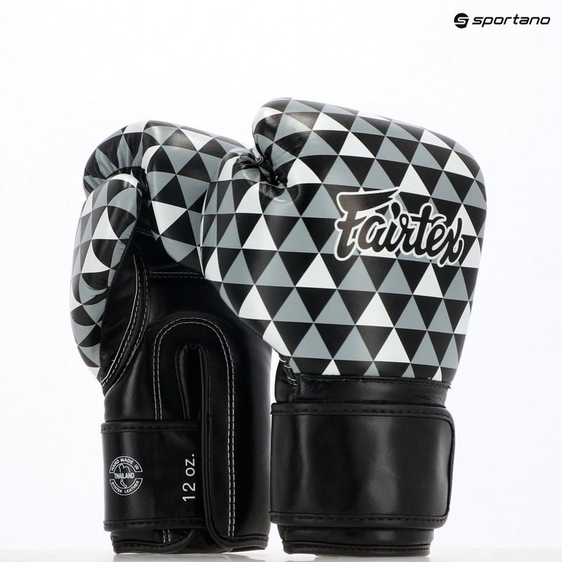 Mănuși de box Fairtex Microfiber Art Prism black 4