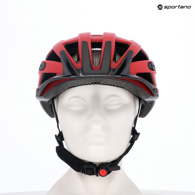 Cască de bicicletă UVEX I-vo CC red / black matt 7