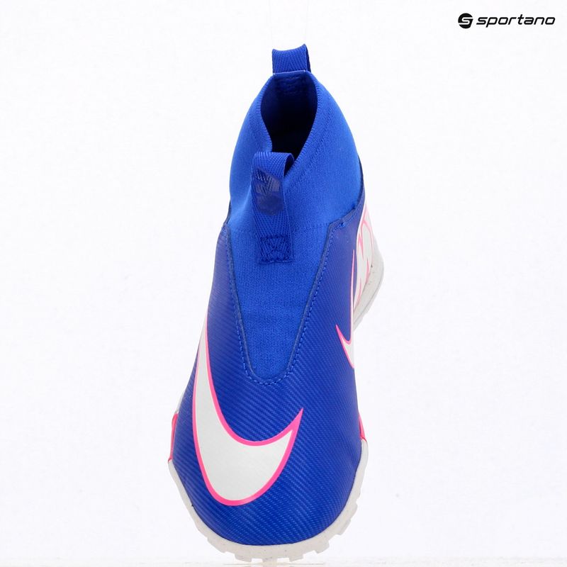 Încălțăminte de fotbal pentru copii Nike Mercurial Superfly 10 Academy TF racer blue/white 12