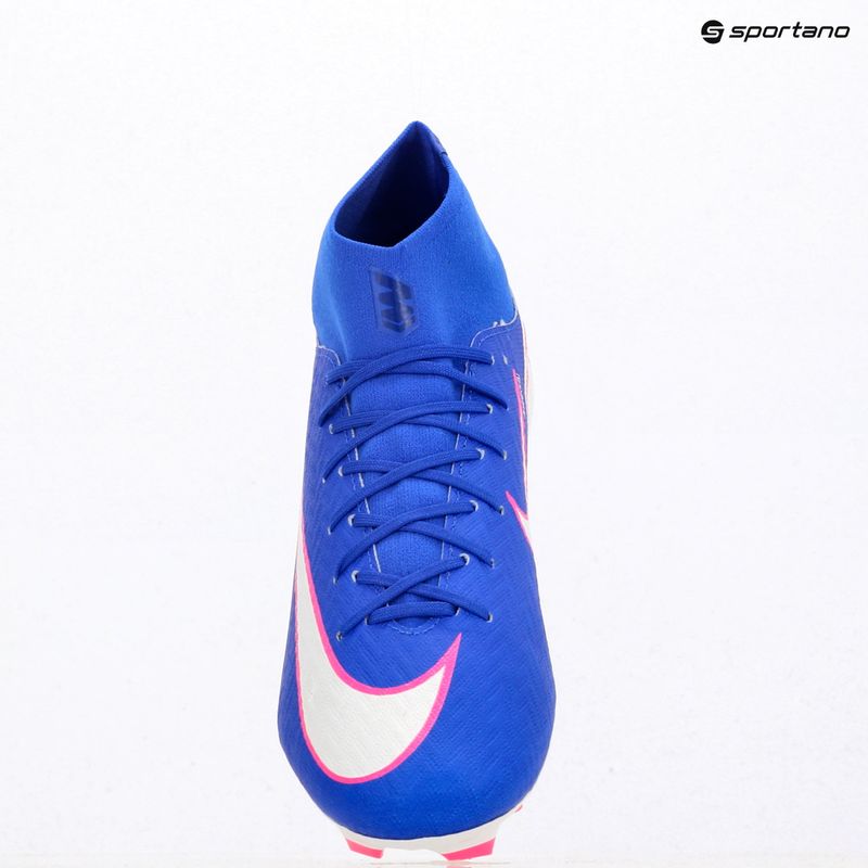 Încălțăminte de fotbal pentru bărbați Nike Mercurial Superfly 10 Academy FG/MG racer blue/white 12