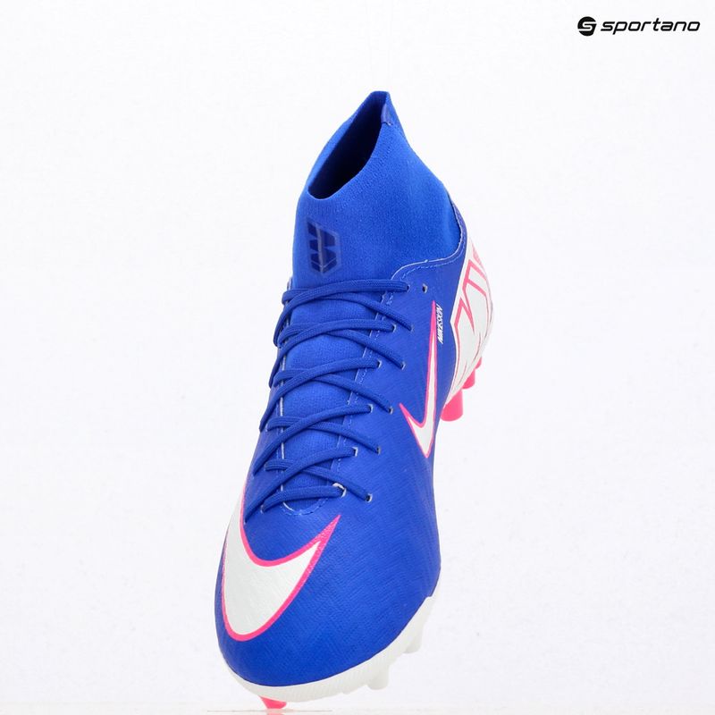 Ghete de fotbal pentru bărbați Nike Mercurial Superfly 10 Academy AG racer blue/white 11