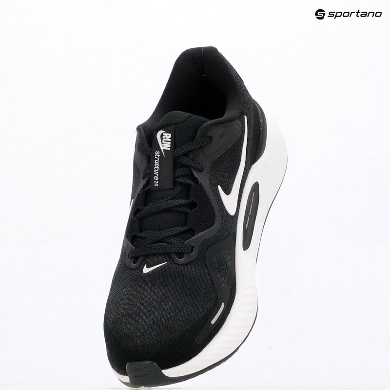 Încălțăminte de alergare bărbați Nike Structure 26 black/cool grey/metallic silver/white 11