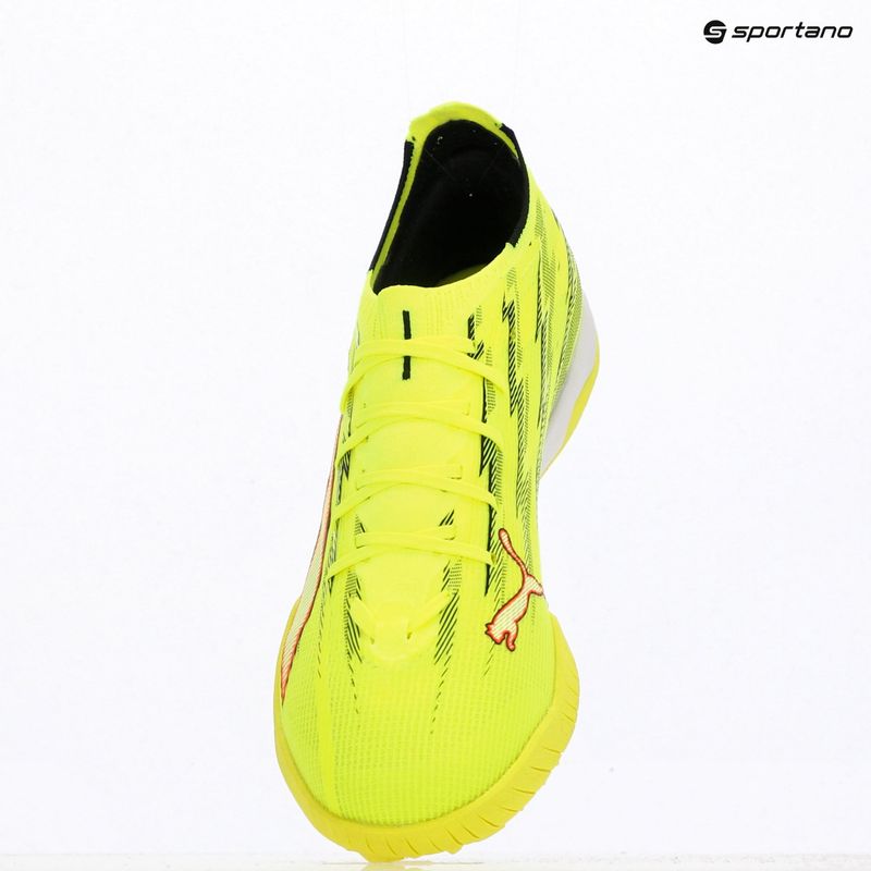 Încălțăminte de fotbal PUMA 6 Match TT yellow alert/puma black/glowing red/lime squeeze 9