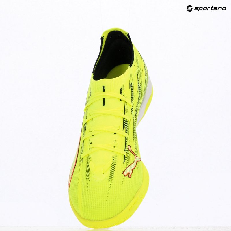 Încălțăminte de fotbal PUMA Ultra 6 Match IT yellow alert/puma black/glowing red/lime squeeze 9