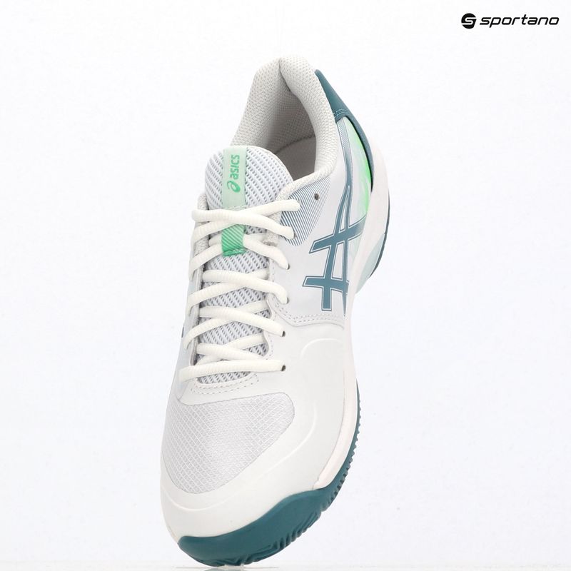 Încălțăminte de padel pentru bărbați Asics Game FF Padel white/misty pine 9