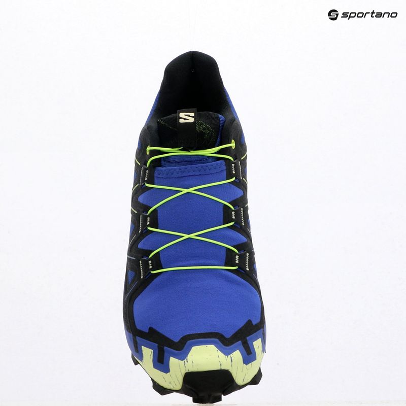 Încălțăminte de alergare pentru bărbați Salomon Speedcross 6 bluing/black/acid lime 10