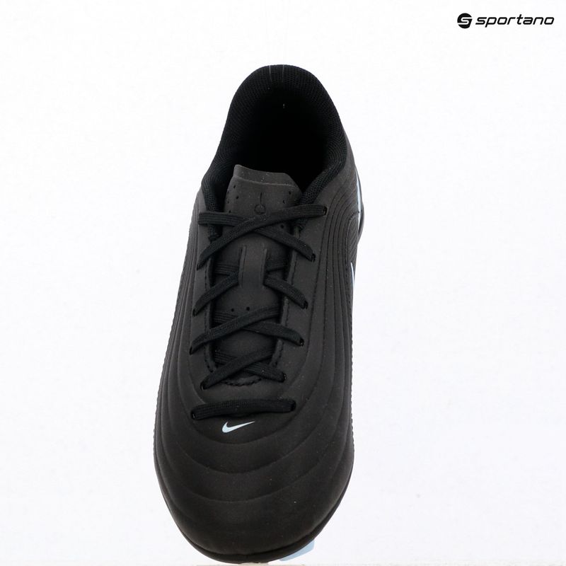 Încălțăminte de fotbal pentru copii Nike Tiempo Maestro Club Jr FG/MG black/ice 12