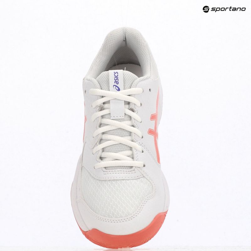 Încălțăminte de padel pentru femei ASICS Gel-Dedicate 8 Padel W white/guava 9