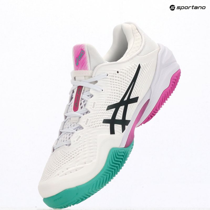 Încălțăminte de tenis pentru bărbați ASICS Court FF 3 Clay white/digital sakura 9