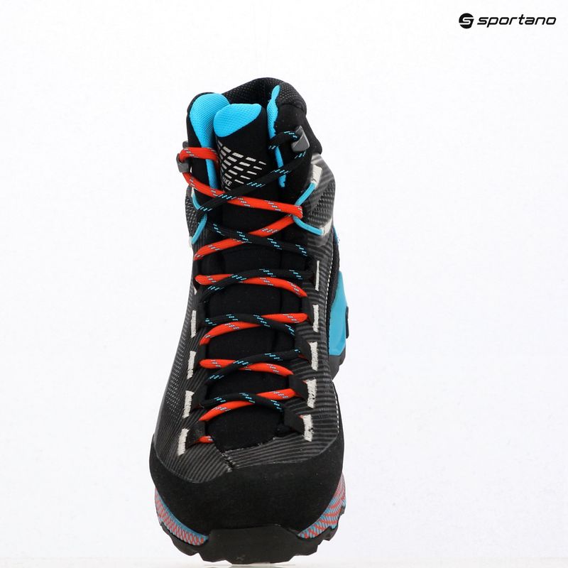 Încălțăminte de trekking pentru femei La Sportiva Aequalibrum Hike GTX carbon/malibu blue 9