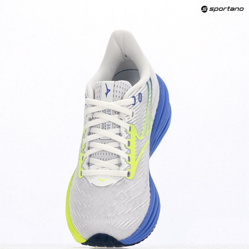 Încălțăminte de alergare pentru femei Mizuno Wave Rider 29 white/lightning yellow/ultramarine 9