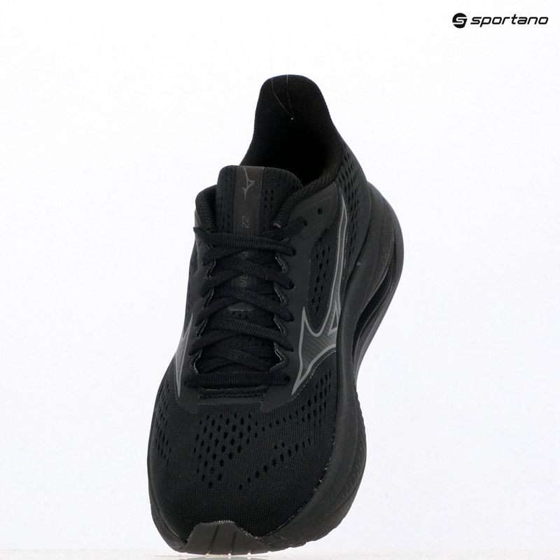 Încălțăminte de alergare pentru femei Mizuno Wave Inspire 22 black/black sand/black 9