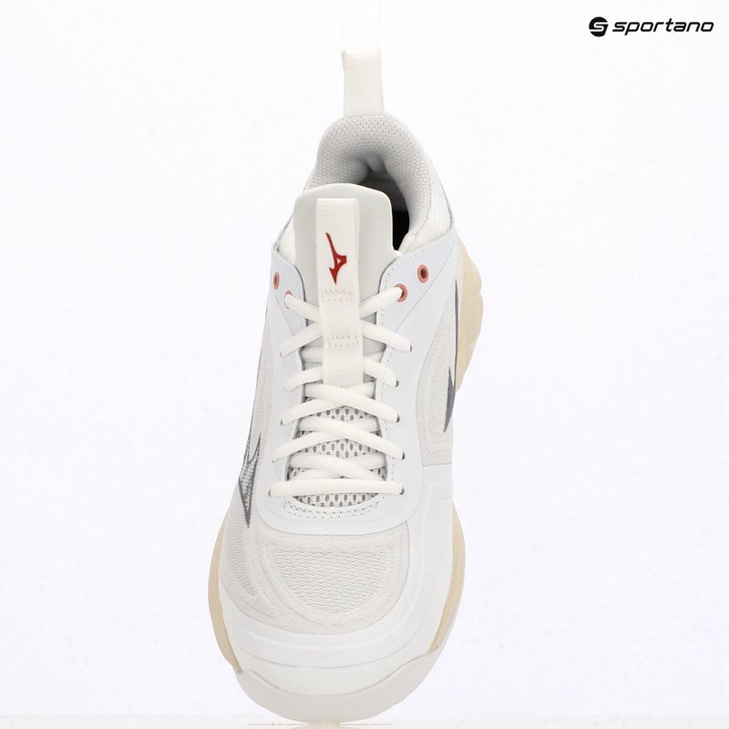 Încălțăminte de volei Mizuno Wave Luminous 3 white/rose elegance/lava falls 9