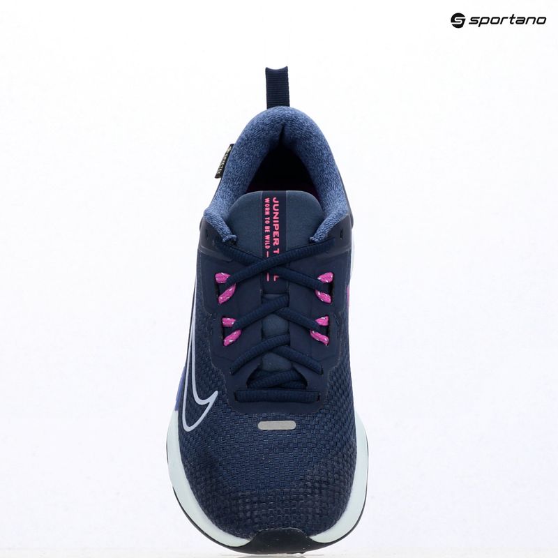 Încălțăminte de alergare pentru femei Nike Juniper Trail 2 GORE-TEX midnight navy/sapphire/glacier blue 9