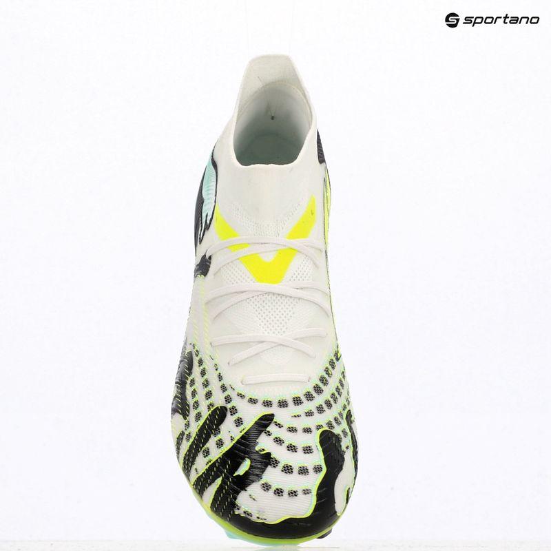 Încălțăminte de fotbal PUMA Future 9 Match Ctivity Fg/Ag yellow alert/mint jelly/puma white/puma black 9