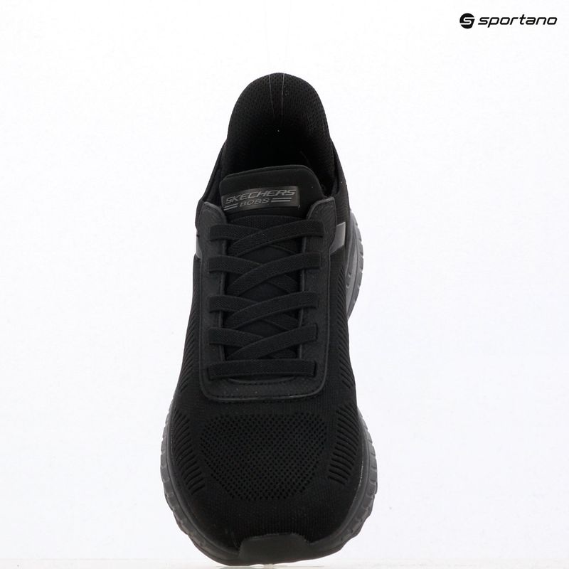 Încălțăminte pentru bărbați SKECHERS Bobs Squad Chaos Solid Step black 9