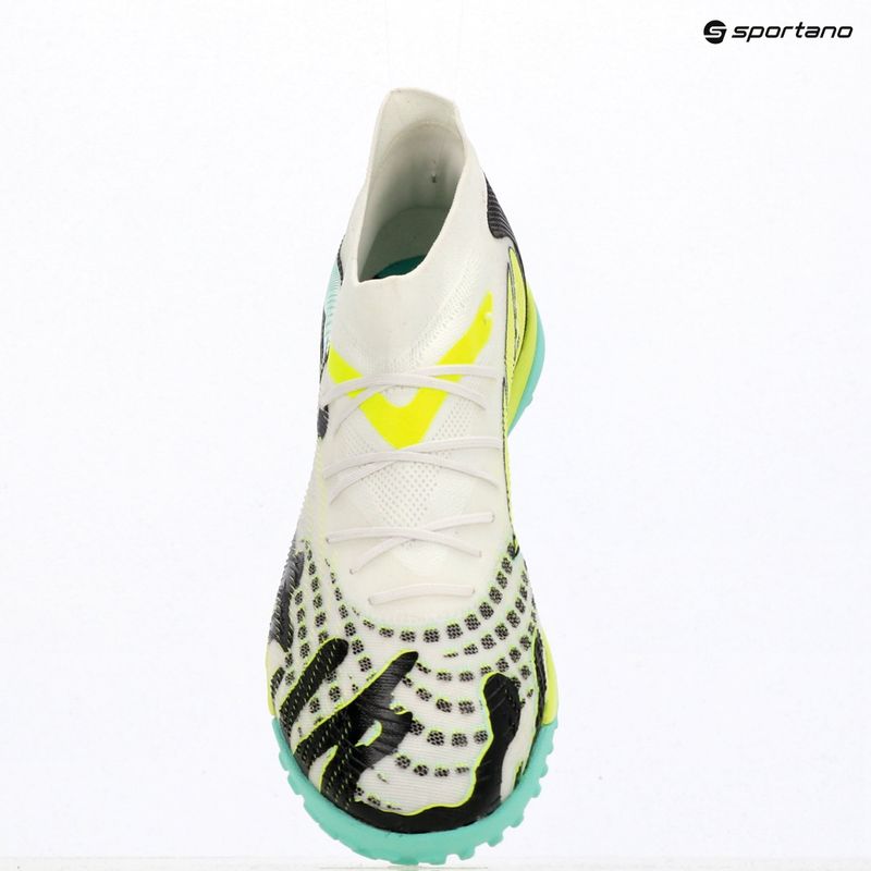 Încălțăminte de fotbal PUMA Future 9 Match Creativity TT yellow alert/mint jelly/puma white/puma black 9