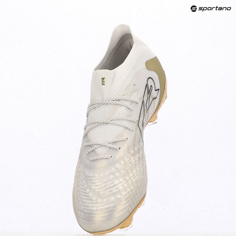 Încălțăminte de fotbal PUMA Future 9 Ultimate FG puma white/metallic gold 9