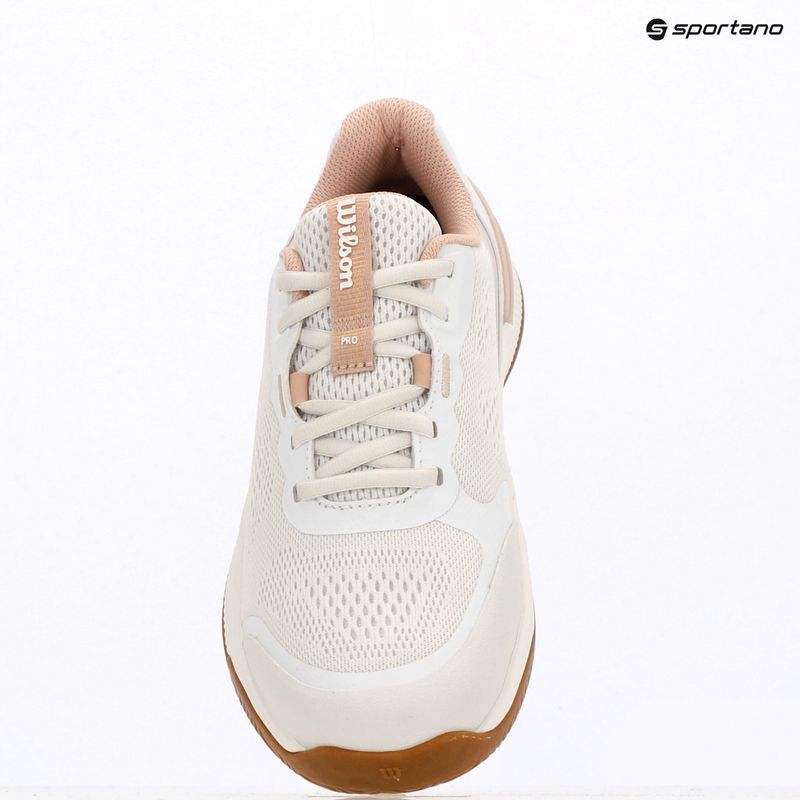 Încălțăminte de tenis pentru femei Wilson Intrigue Pro white/cameo rose/gum 19