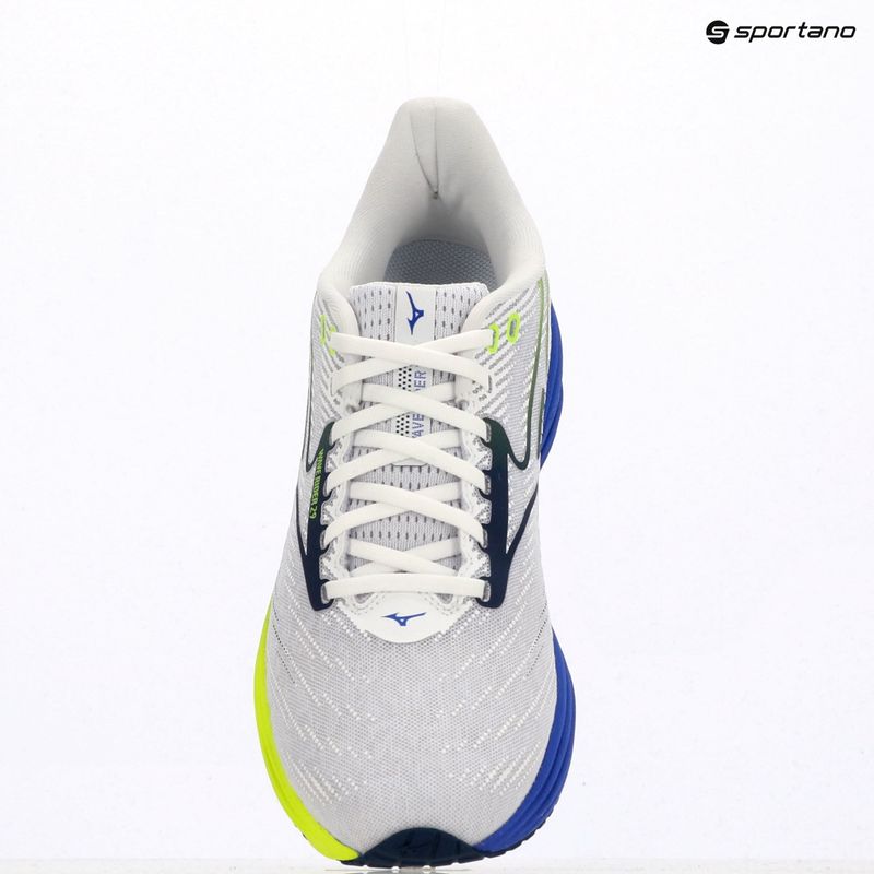 Încălțăminte de alergare pentru bărbați Mizuno Wave Rider 29 estate blue/white/lighning yellow 9