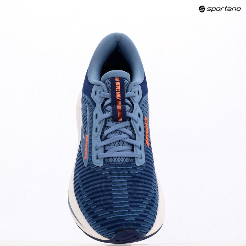 Încălțăminte de alergare pentru bărbați Brooks Revel Max beacon blue/moonlight/orange 10