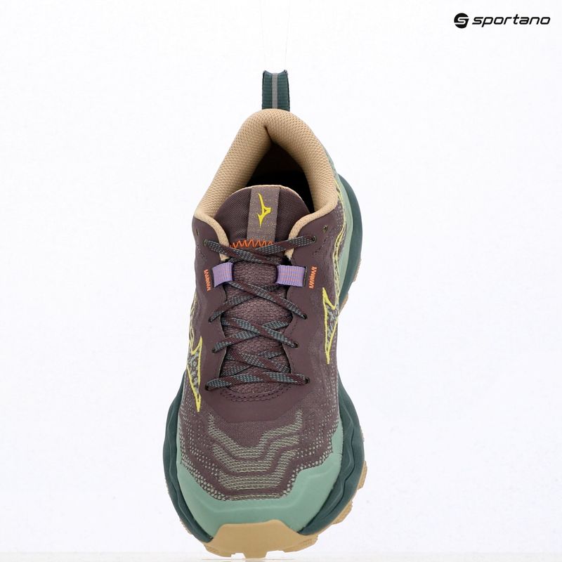Încălțăminte de alergare pentru femei Mizuno Wave Daichi 9 granite green/fortune yellow 9