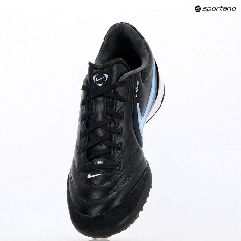 Încălțăminte de fotbal pentru bărbați Nike Tiempo Ligera Pro TF black/ice blue/obsidian 18