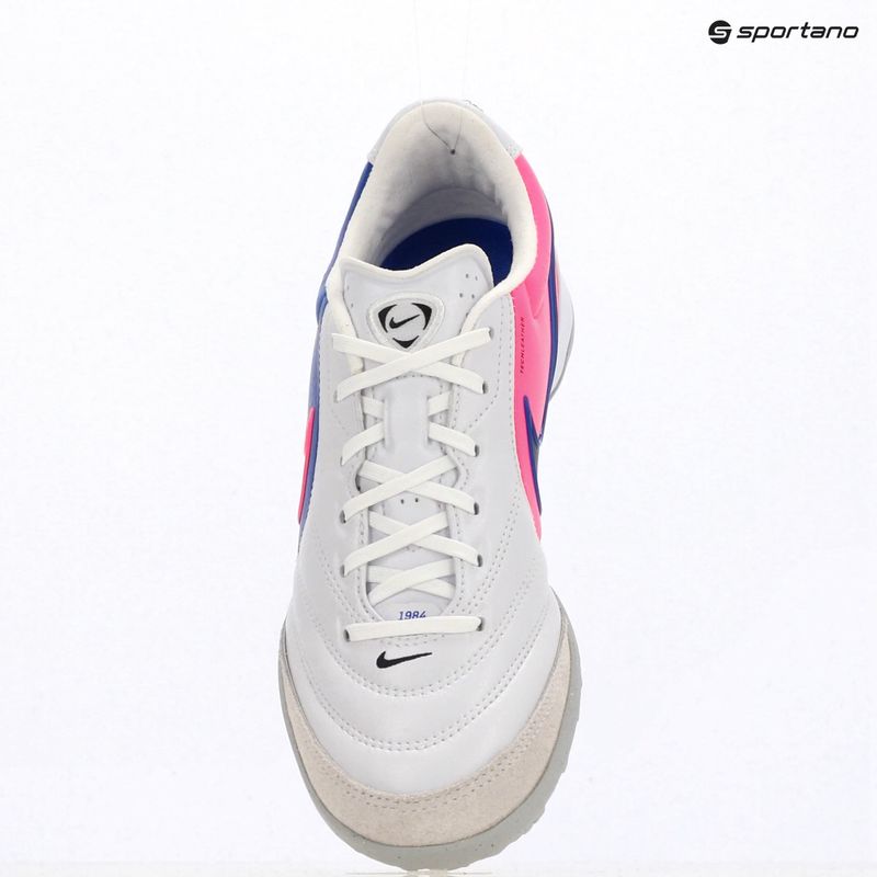 Încălțăminte de fotbal pentru bărbați Nike Tiempo Ligera Pro TF white/racer blue/pink blast/black 18
