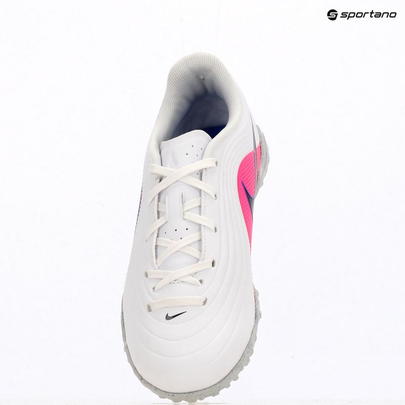 Încălțăminte de fotbal pentru copii Nike Tiempo Maestro Club Jr TF white/racer blue/pink blast/black 18
