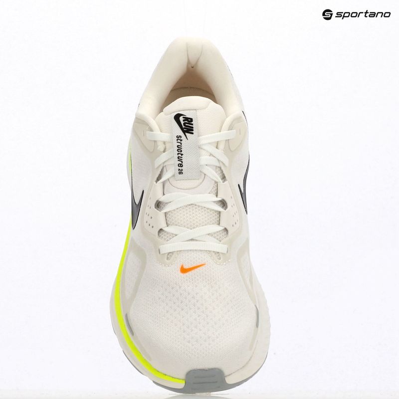 Încălțăminte de alergare pentru bărbați Nike Structure 26 summit white/volt/total orange/black 12