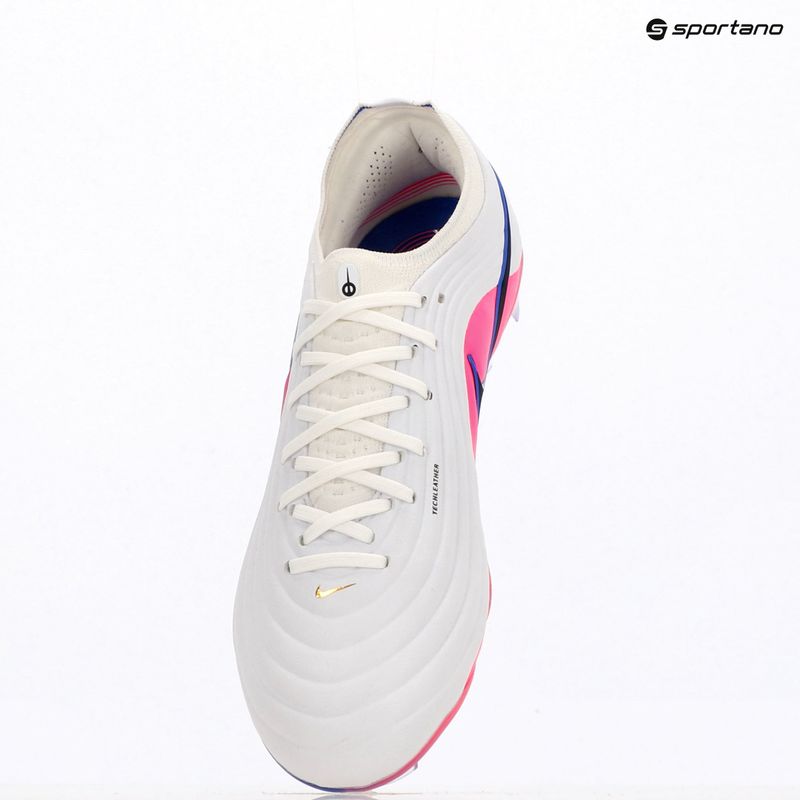 Încălțăminte de fotbal pentru bărbați Nike Tiempo Maestro Elite FG white/racer blue/pink blast/black 20