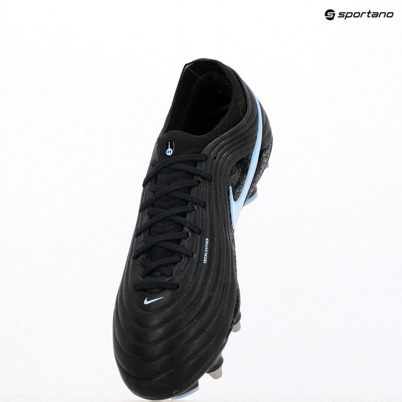 Încălțăminte de fotbal pentru bărbați Nike Tiempo Maestro Elite SG-Pro black/ice blue 21