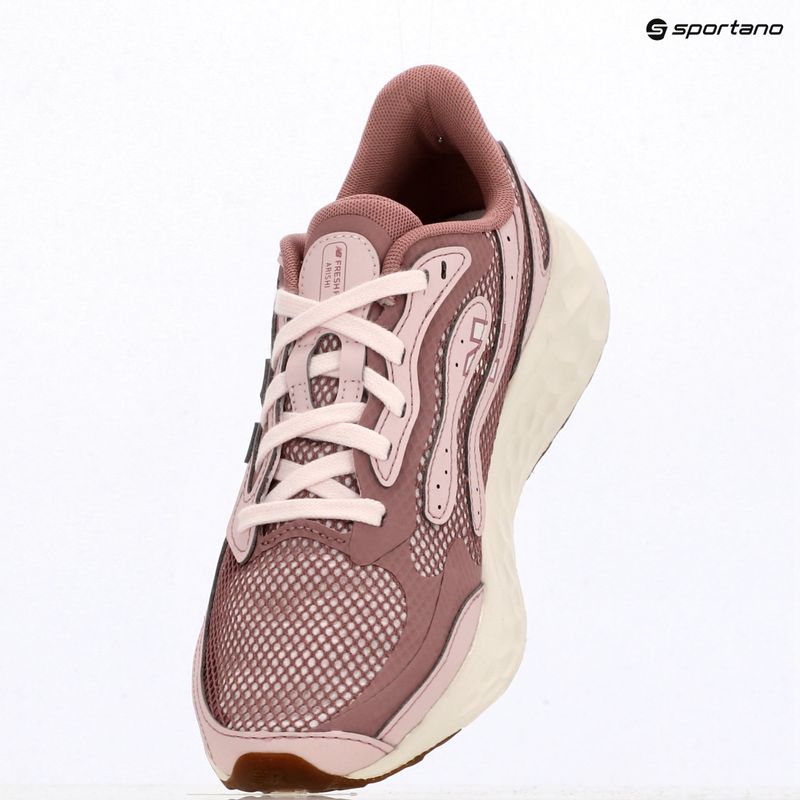 Încălțăminte de alergare pentru femei New Balance Fresh Foam Arishi V4 pink salt/rosewood/sea salt 9