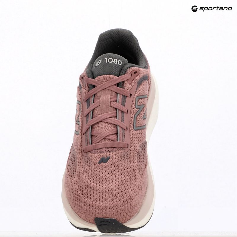 Încălțăminte de alergare pentru femei New Balance 1080's V15 rosewood/silver metallic/neptune grey 9