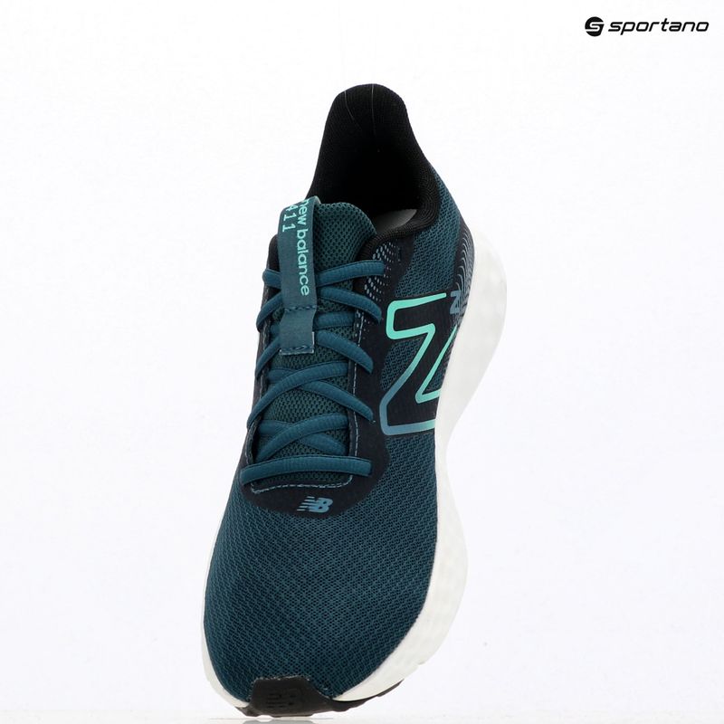 Încălțăminte de alergare pentru bărbați New Balance Fresh Foam 411's V3 salt water/deep end/medusa green 9