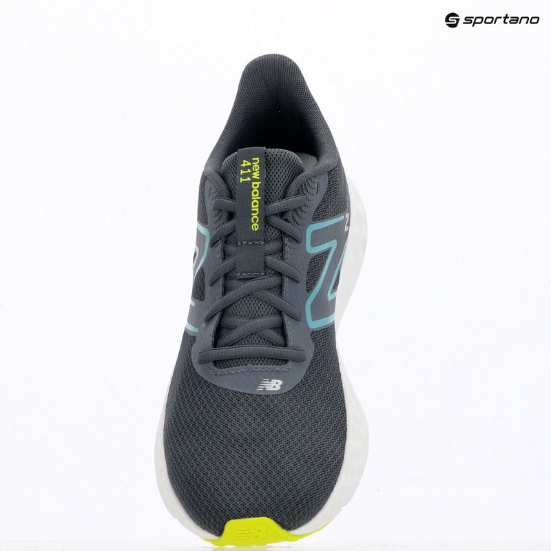 Încălțăminte de alergare pentru bărbați  New Balance Fresh Foam 411's V3 graphite/alkaline green/faded teal 9
